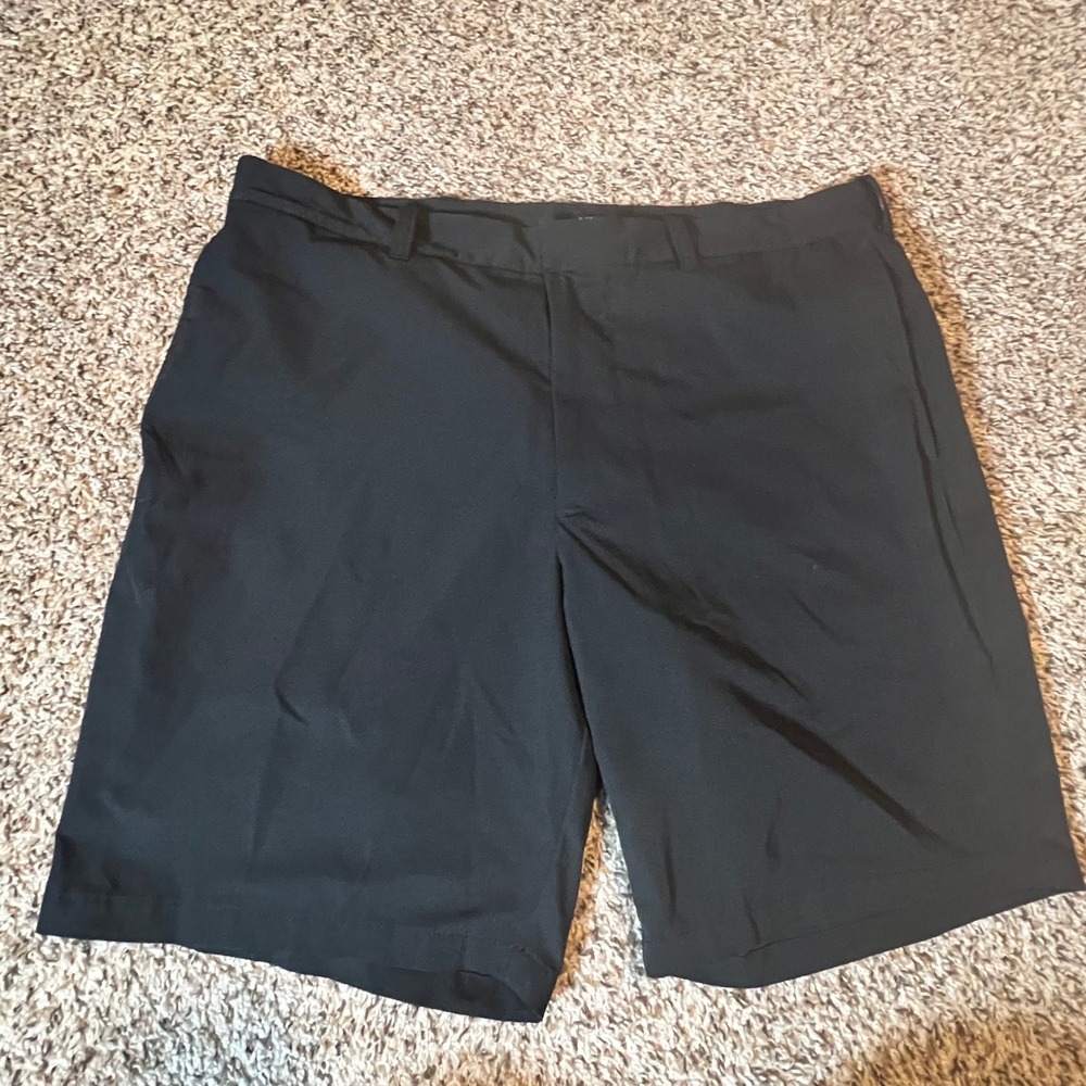 J.Crew Mens Tech Shorts Black 9 Inch‎ Inseam Size 35 Stretch Performance Golf